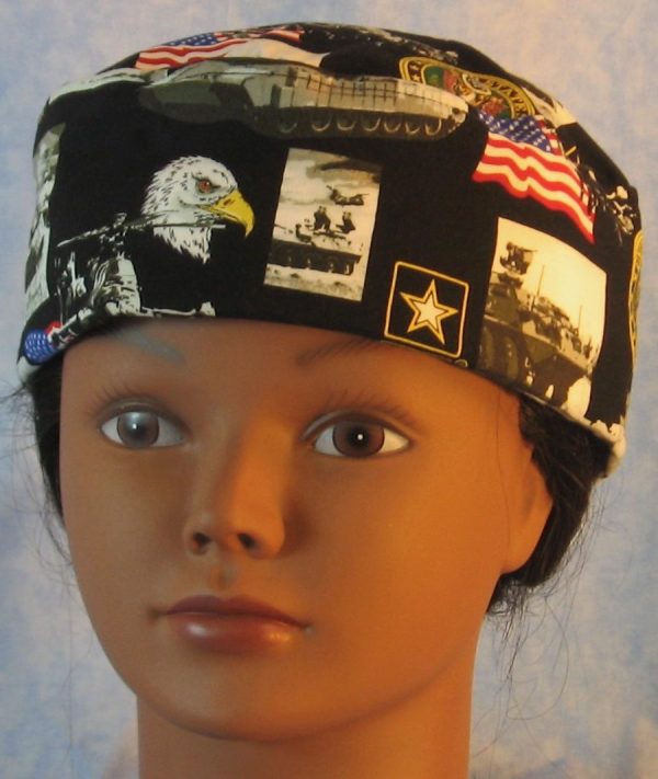 Skull Cap in US Army | Creative Headwear
