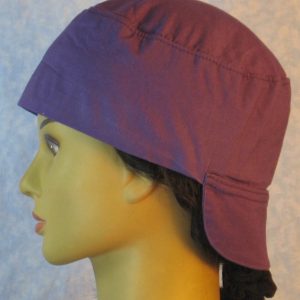Welding Cap in Purple-left