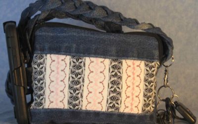 2020 MAR 13 Jeans Swedish Weaving Purse