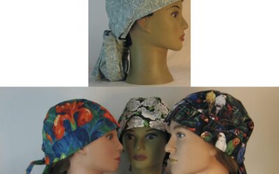 2022 October 12 – Custom Headwear: Protecting Long Hair on Rides & Ears in the Yard