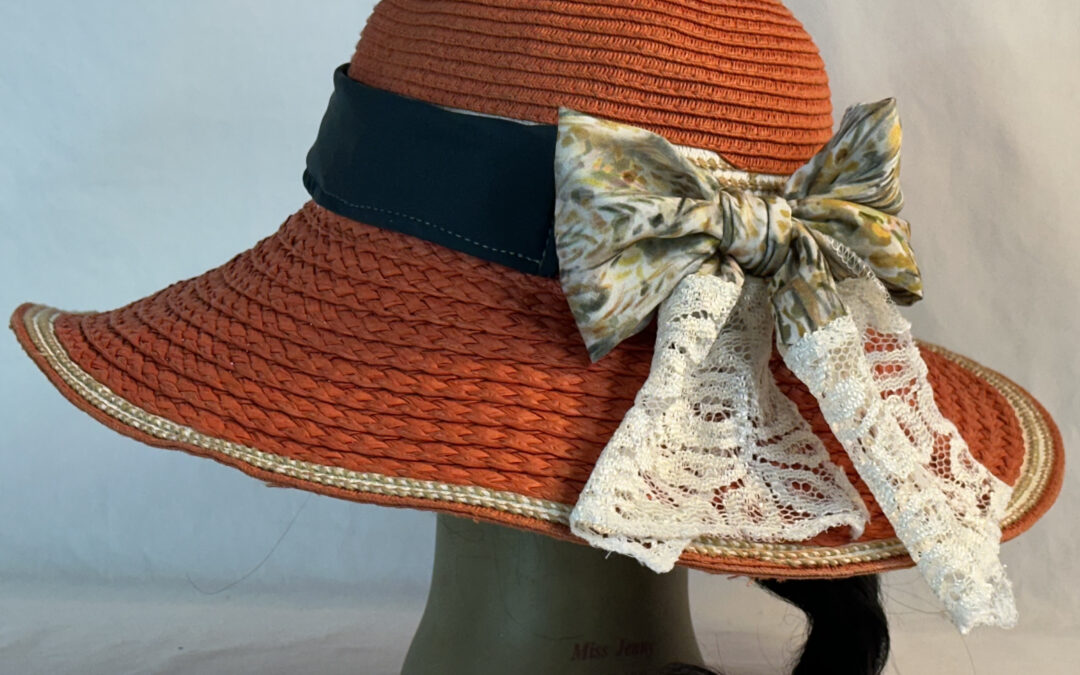 2025 APR 28 – Custom Plant Lace Floppy Band and Coral Floppy
