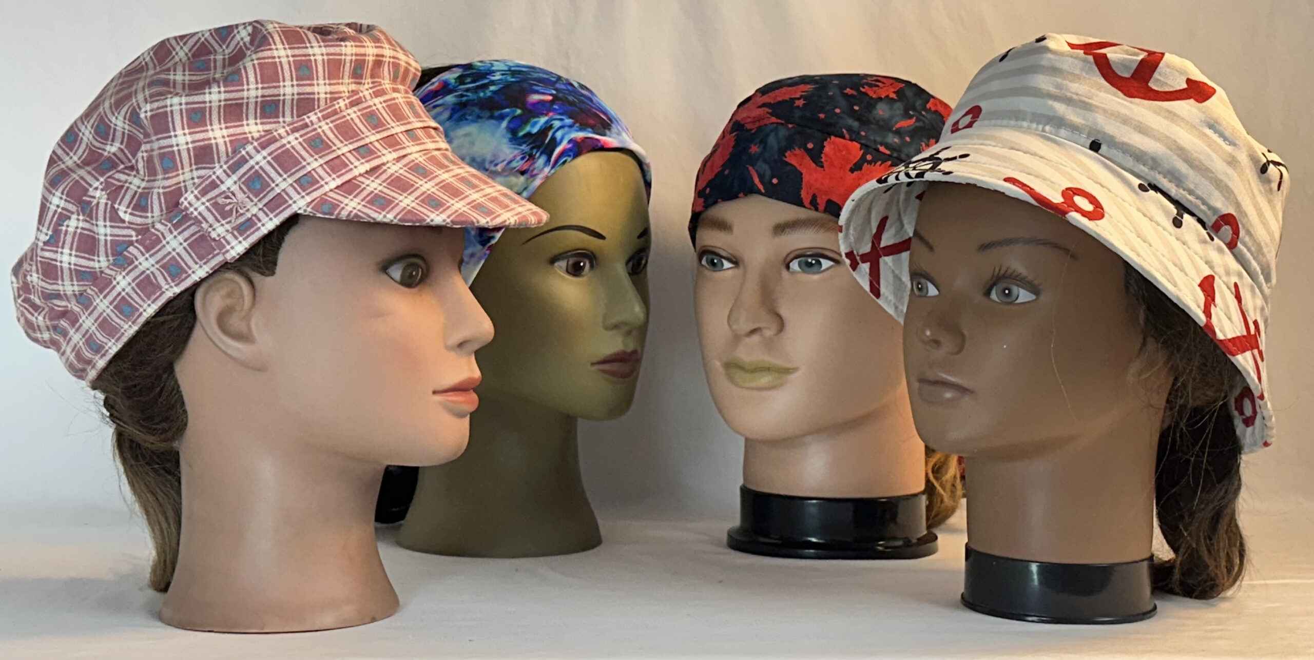 Fisherman, Headband, Do Rag & Steamboat-Inspired Bucket Hat Fisherman, Headband, Do Rag & Steamboat-Inspired Bucket Hat