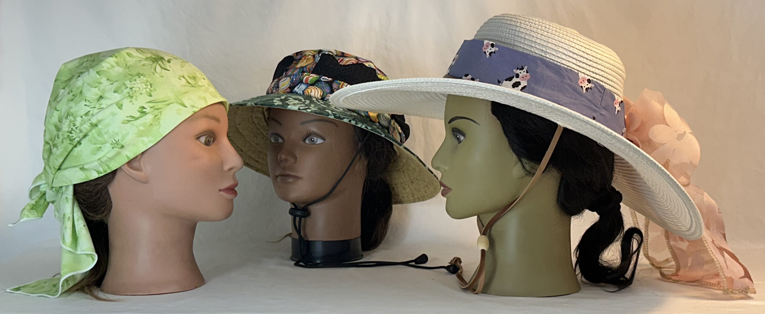 Head Wrap Boonie Floppy & Band 0525 Boonie, Head Wrap & Floppy Hat with Fancy Band