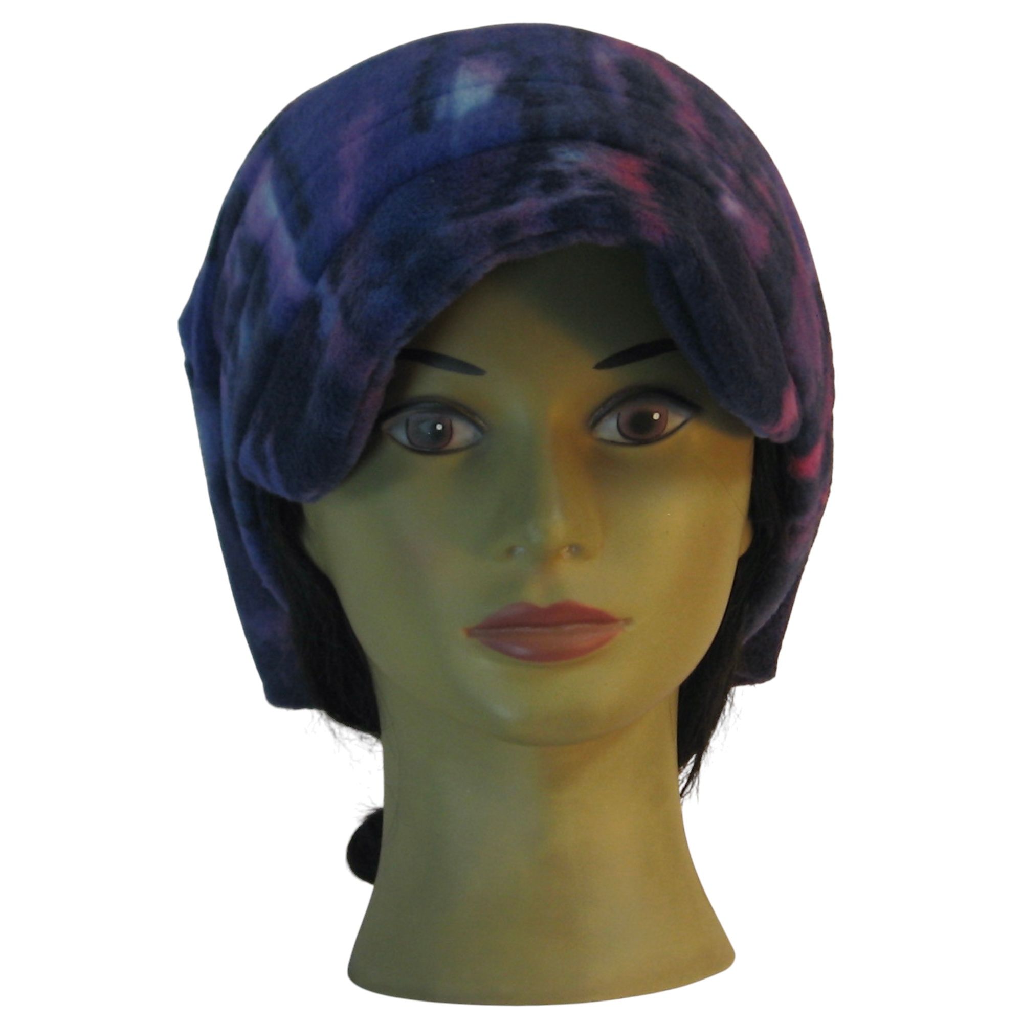 Newsboy in Purple Navy Rose Dyed - front