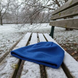 Beanie in Royal Blue - Photoroom