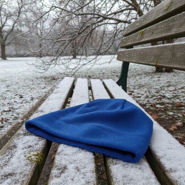 Beanie in Royal Blue - Photoroom