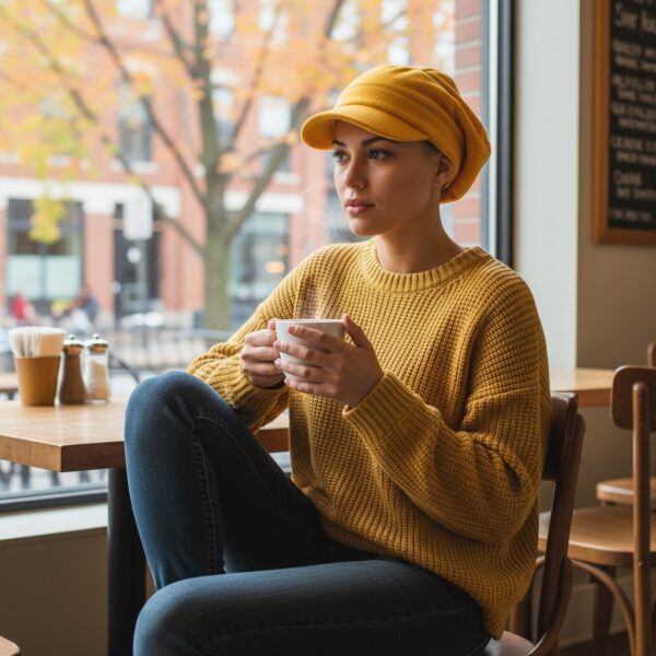 Newsboy in Mustard - model