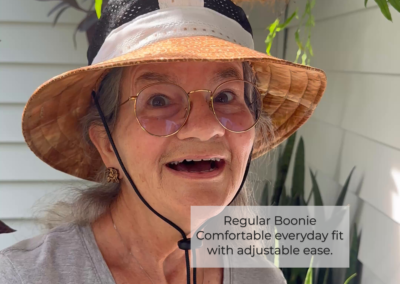 Regular Boonie — comfortable everyday fit with adjustable ease.