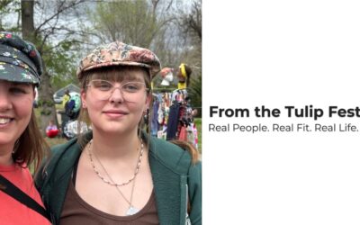 From the Tulip Festival — Real People. Real Fit. Real Life.