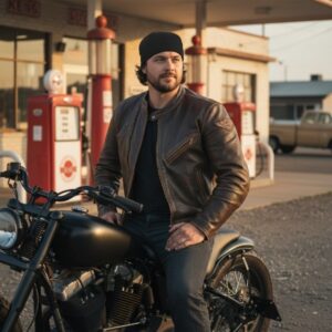 Welding Cap in Black - model