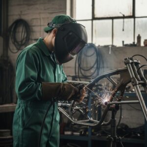 Welding Cap in Green - model