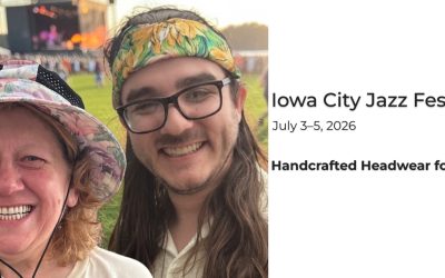 Find Handcrafted Summer Headwear at the Iowa City Jazz Festival