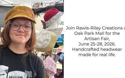 Find Handcrafted Summer Headwear at Oak Park Artisan Fair at Oak Park Mall 2026