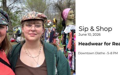Find Handcrafted Summer Headwear at Olathe KS Sip & Shop – June 2026