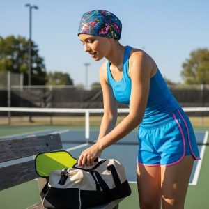 Skull Cap in Oceanic Lava in Blue Green Red Yellow - model
